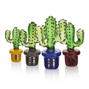 Bonsai Series: Potted Transparent Cactus Hand Pipe